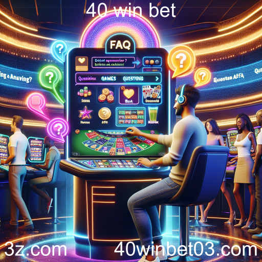 Explorando os Jogos de FAQ em 40 Win Bet