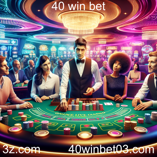 A Revolução do Cassino Ao Vivo no 40 Win Bet