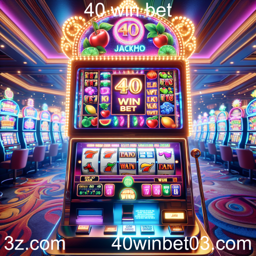 Máquinas Caça-Níqueis: A Emoção dos Jogos de Slots no 40 Win Bet